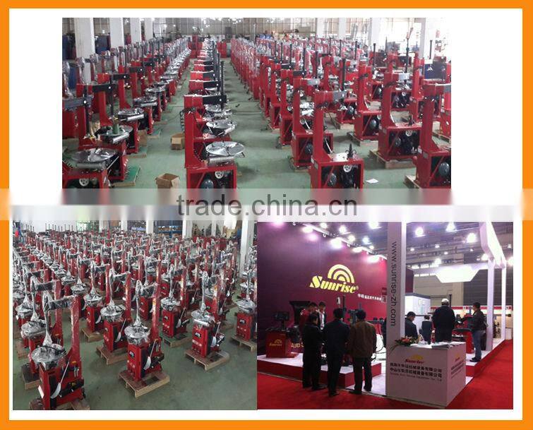 leverless tire changer without turntable