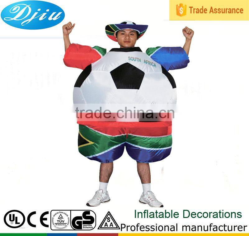 DJ-CO-217 World European cup inflatable football costume party outfit