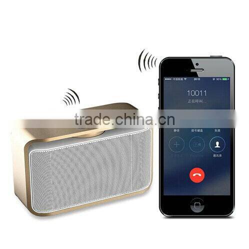FM functiion mini bluetooth wireless portable TF card music speaker
