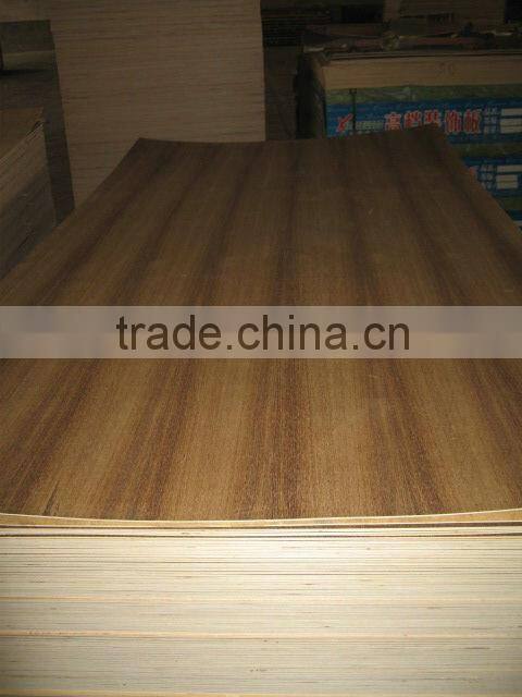 3.2MMX1220X2440 AAA teak fancy plywood