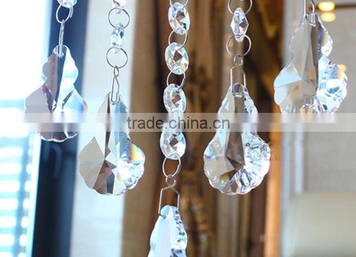machine cut crystal chandelier parts for lamp
