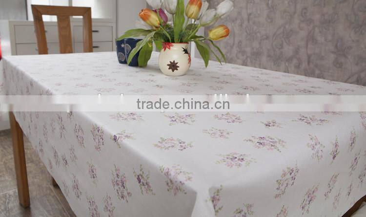 restaurant table decoration banquet table cloth oilcloth fabric