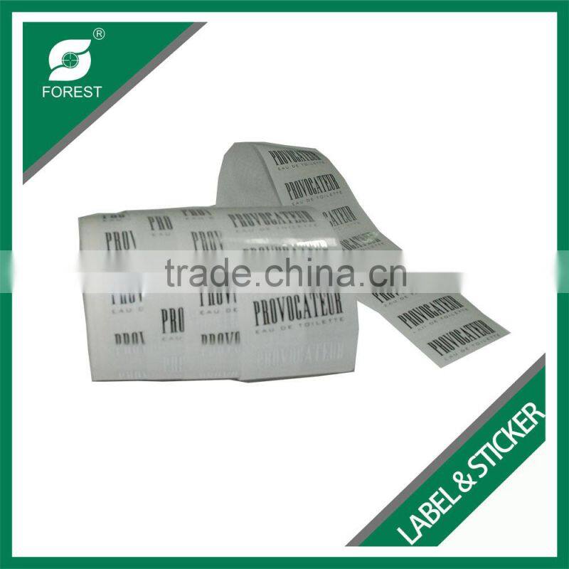 NEW STYLE CUSTOM BRIGHT SILVER REFLECTIVE PET STICKER WATERPROOF SELF ADHESIVE LABELS