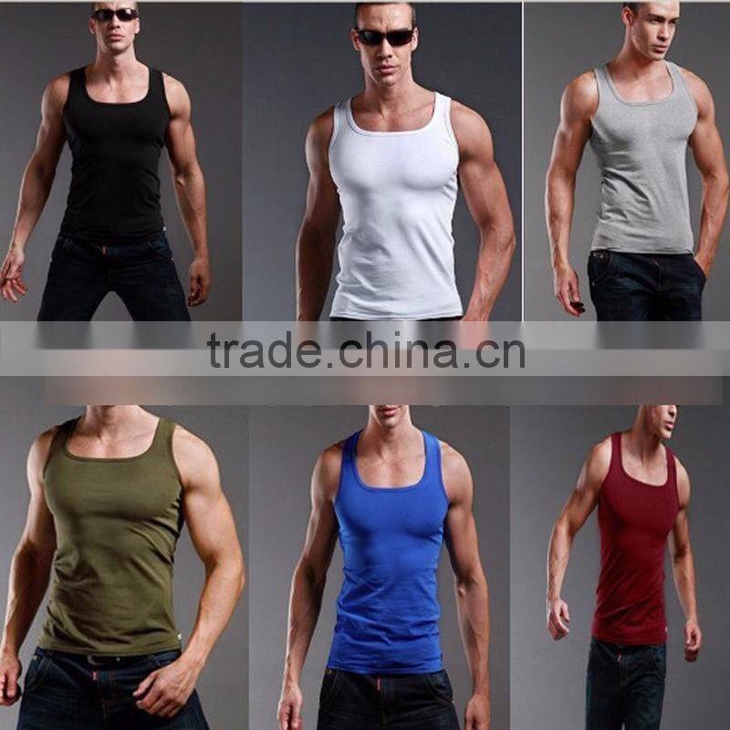 fashion pocket gym singlet Y-back