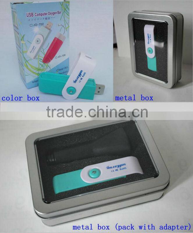 Fashion (USB) Air Ionizer With Ozone (Use For Computer/Car)