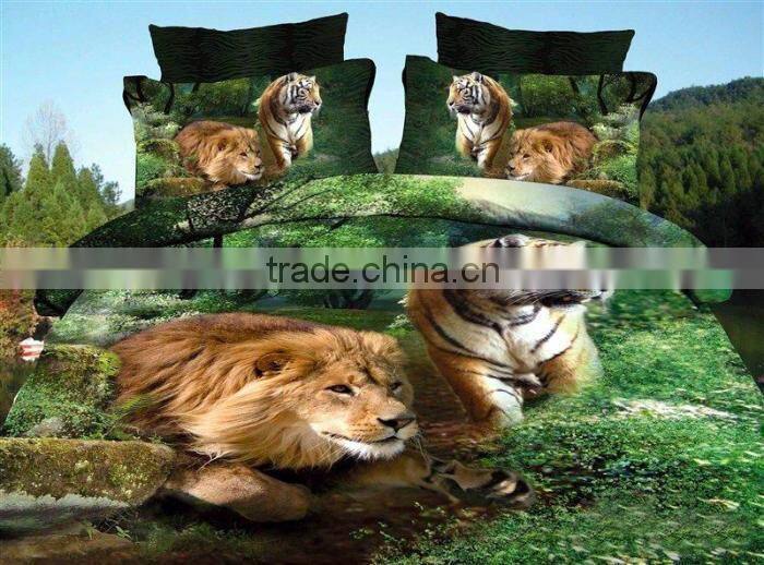 super softly 3 D digital printed bedding set