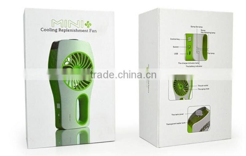 Sunmmer cooling fans water mist fan mist fan outdoor mist fan portable in hand