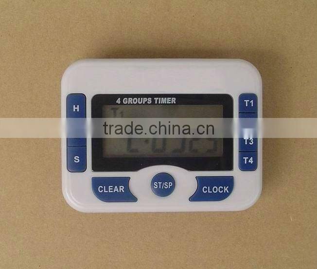 4 channel digital timer clock in low price best for promotion gift