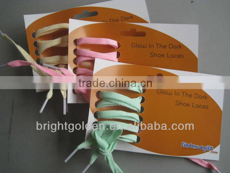 Glow shoelaces
