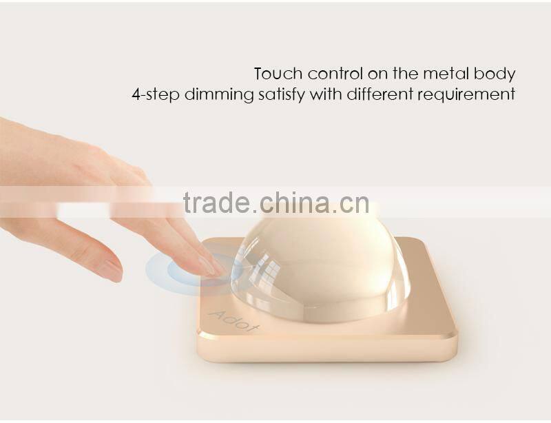 Magic atmosphere lighting in bedroom, led magic bedside light