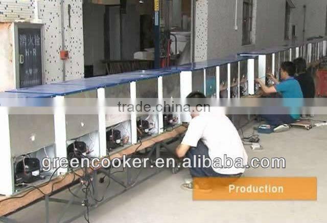 counter top refrigerator display