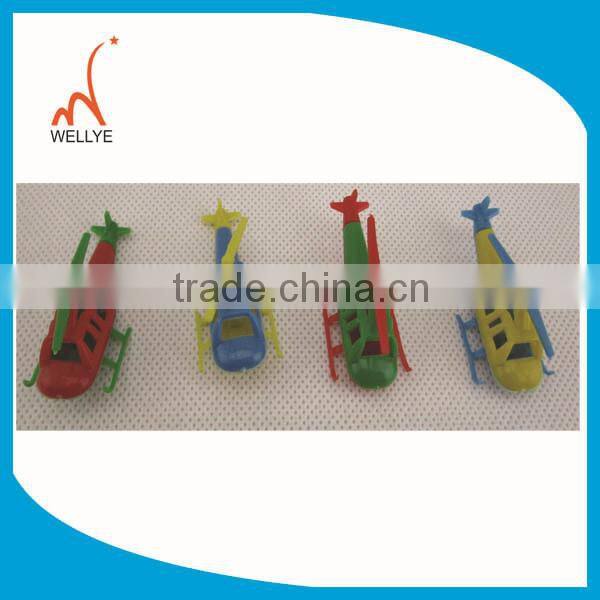 4cm mini plane mini helicopter mini plastic toys