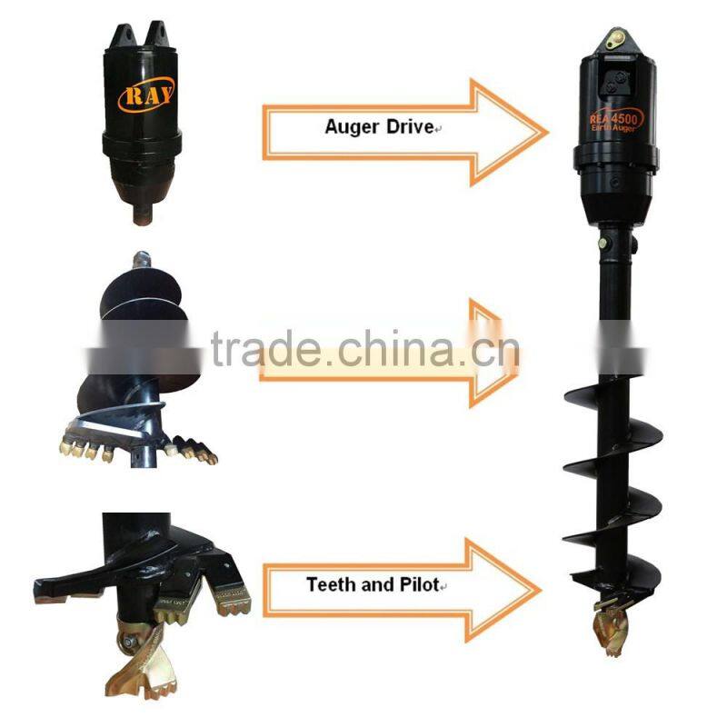 Ground Hole Drilling Machines/Digger/auger for axcavator