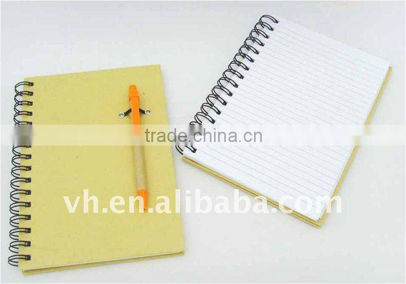Hot sale recycled spiral notebook