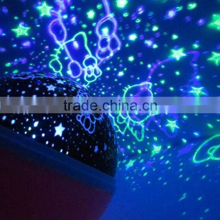 With competitive price color changing stars and moons night light projector