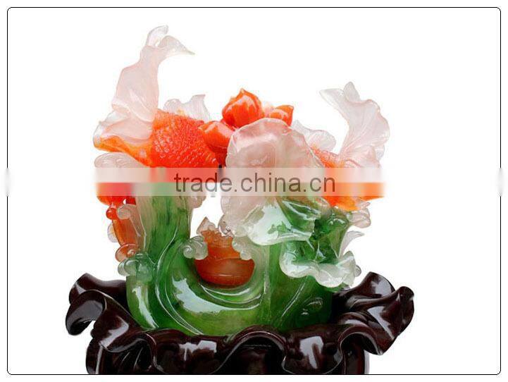 Chinese Luckly fengshui fish Water Fountain ,fish statue