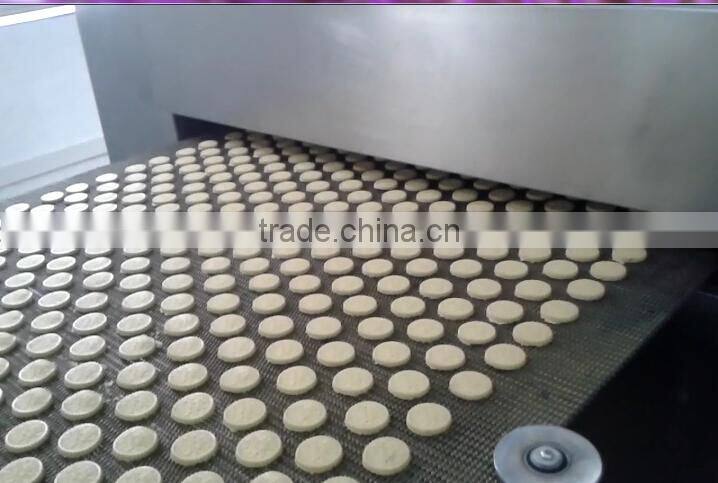 KH-QQX-400-600 industrial cookie machine , cookie production line