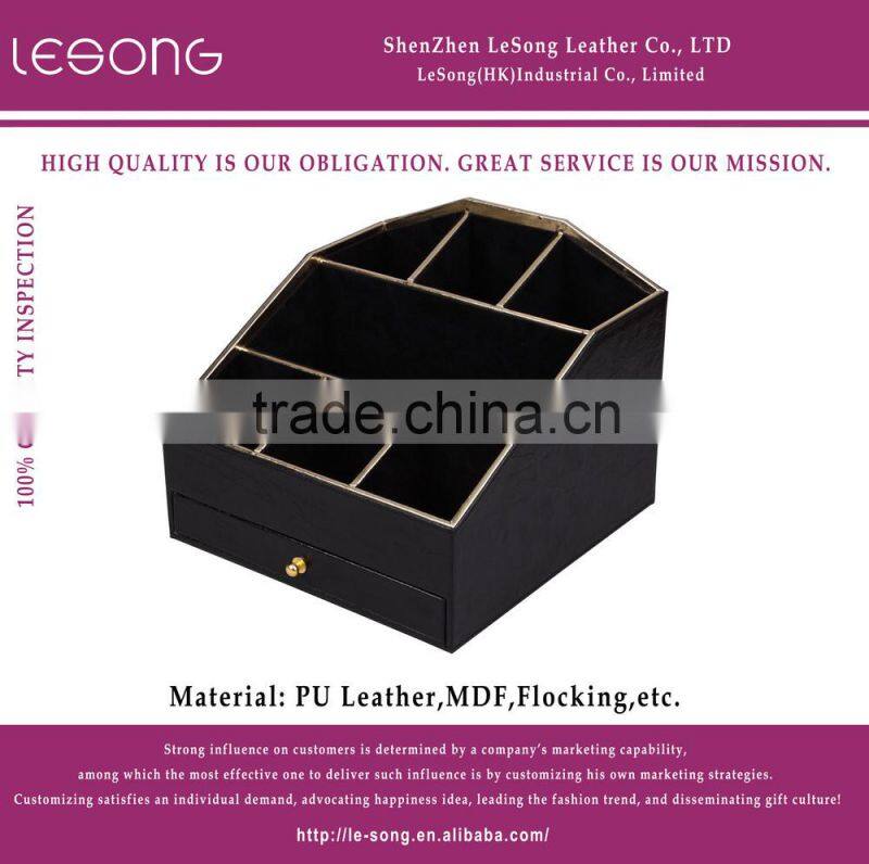 Multi-function Leather Storage box