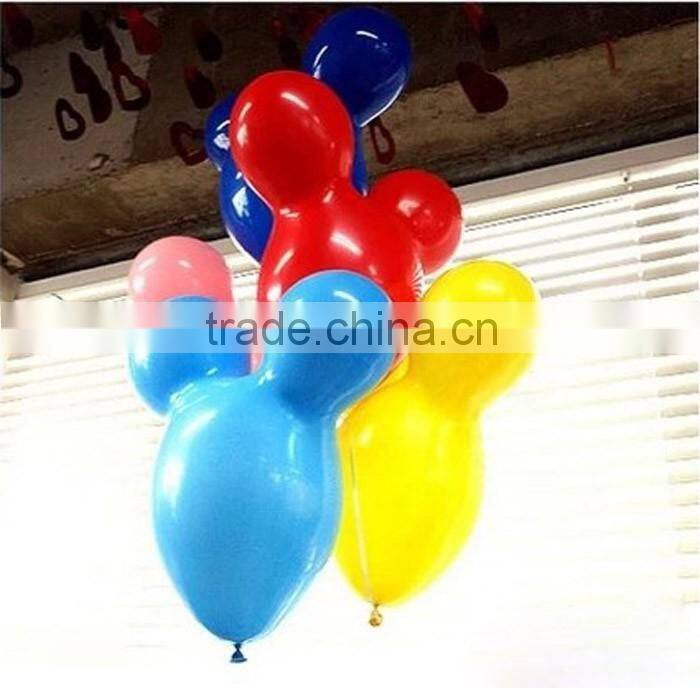 Wholesale 2014 Mickey Mouse Shape Latex Balloons Animal Balloon For Party Decoration Toy Party Wedding Birthday