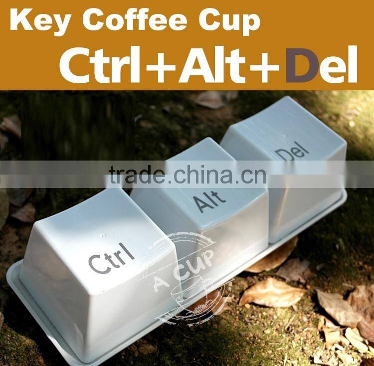 New Product Plastic Cup Key Board Tea cup Coffee Mug