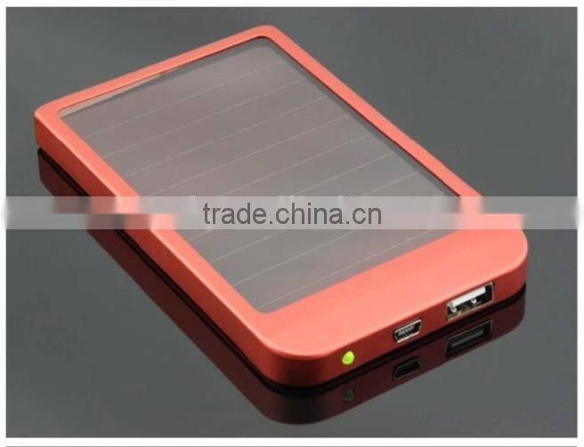 solar charger power bank 2600 mAh wireless power bank charger from shenzhen
