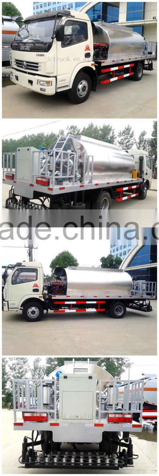 High efficiency Euro 3 asphalt macadam synchronous truck supplier