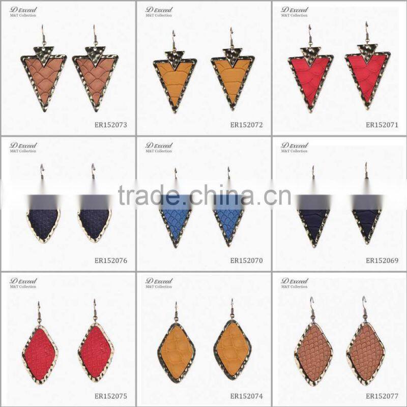 Wholesale Jewelry Promotional Gifts Ethnic Bohemian Native Beaded Dangle Earrings Fancy Bead Drop Earrings