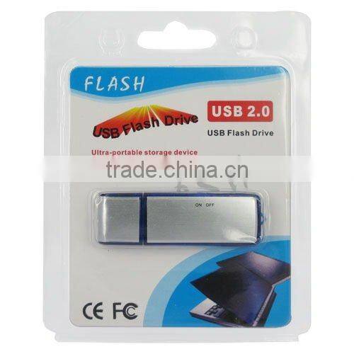 8GB Audio Recorder 2 In 1 USB Flash Drive Hidden Voice Recorder