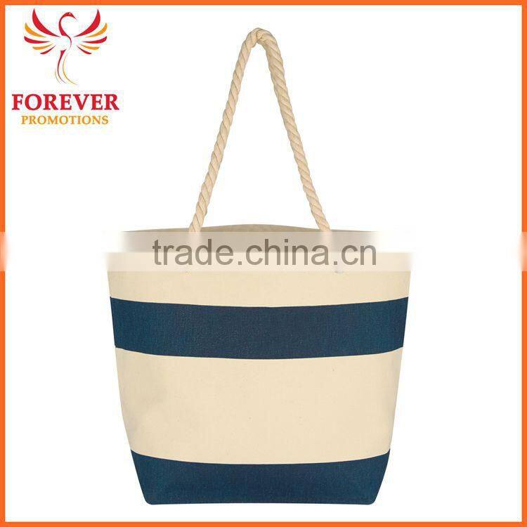 Wholesale New Design Cheap 24 16 14 OZ. Cotton Blank Canvas Tote Bag With Rope Handles