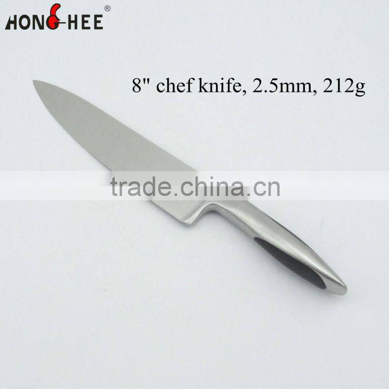 6 pcs Kitchen Knife Set with Magnetic Board Black