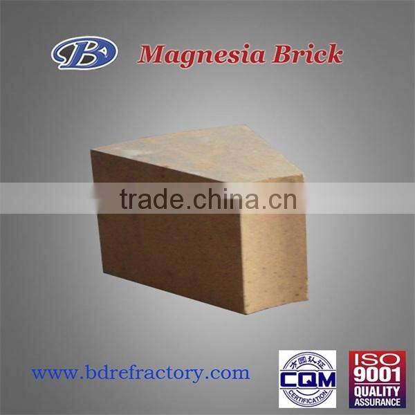 High Quality Fired Magnesia Converter Bricks for Sale in China