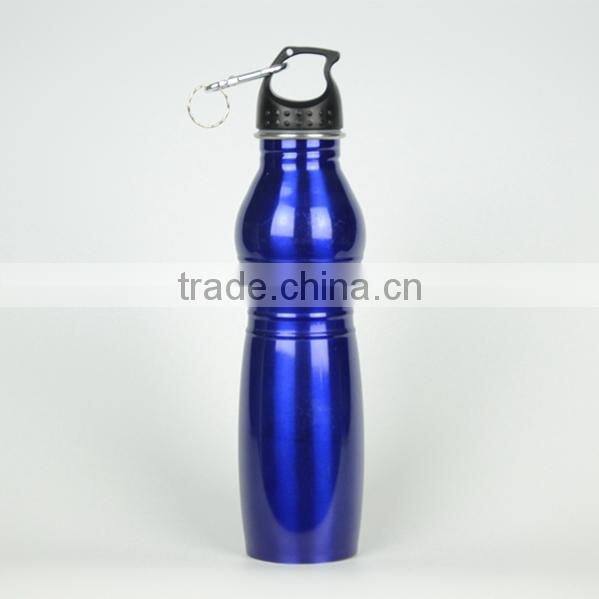 easy clean eco-friendly single wall sports water bottle