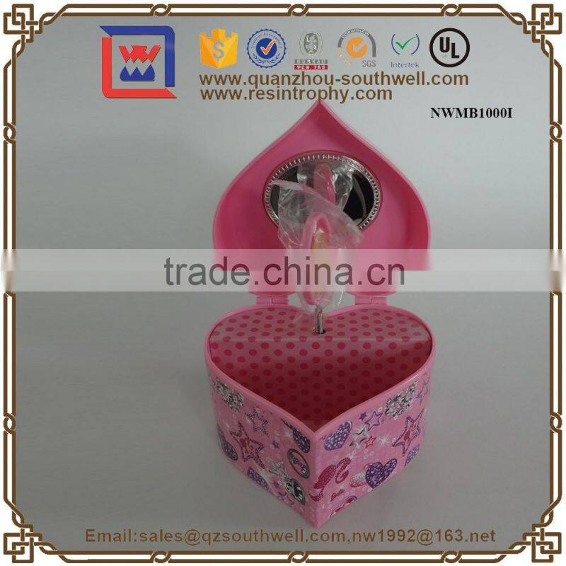 Luxury Plastic Jewelry Box From CN With Custom Logo Music Box Gift