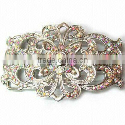 Decorative buckles for bags and belts heart shape bag buckle