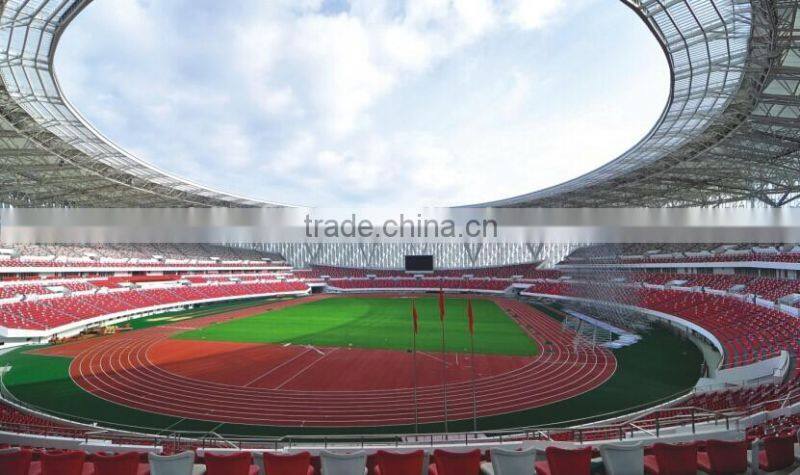 Outdoor training field good quality floor mounted light weight durable injection molding chair for sale