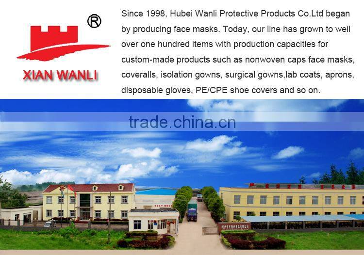 good quality white red blue pink waterproof disposable PE shower cap hotel