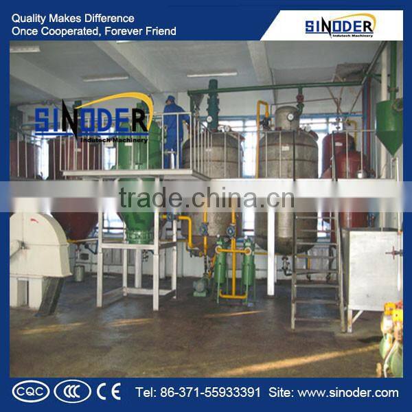 High oil purity oil refinery/ edible oil refinery / palm oil refinery plant with CE approved