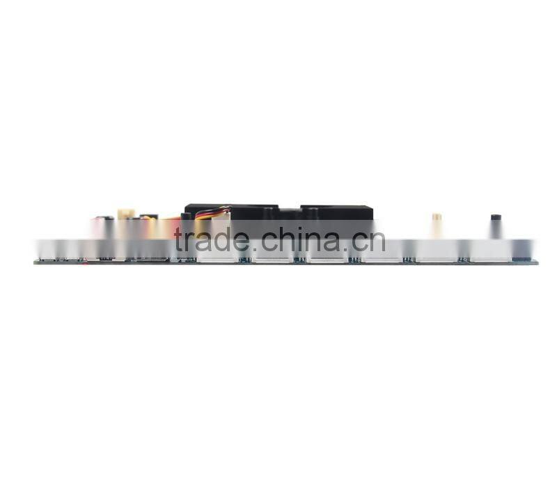 Intel D525 cheap industrial network security firewall pc motherboard with 6 Giga Lan
