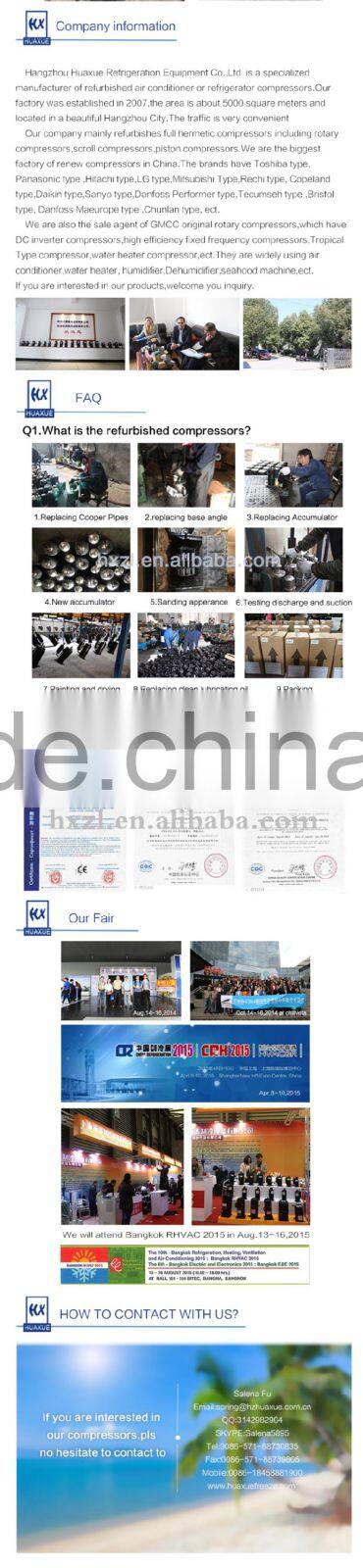 Air-conditioning rotary compressor, dc inverter rotary compressor