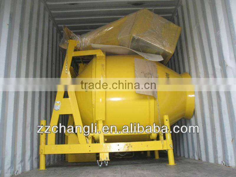diesel engine concrete mixer machine,small capacity JZR350 concrete mixer machine