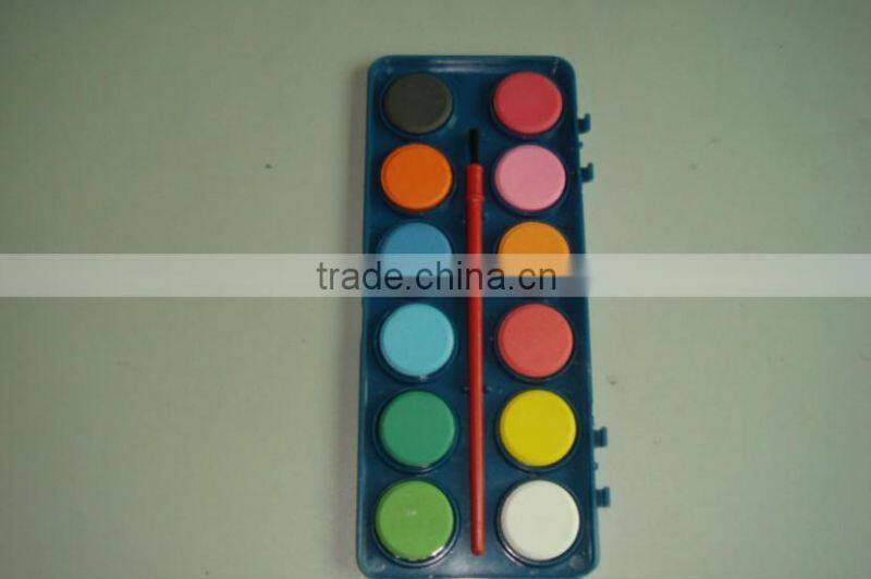 watercolor cakes,Dry Pan Watercolor Paint Cakes 18-Assorted Colors