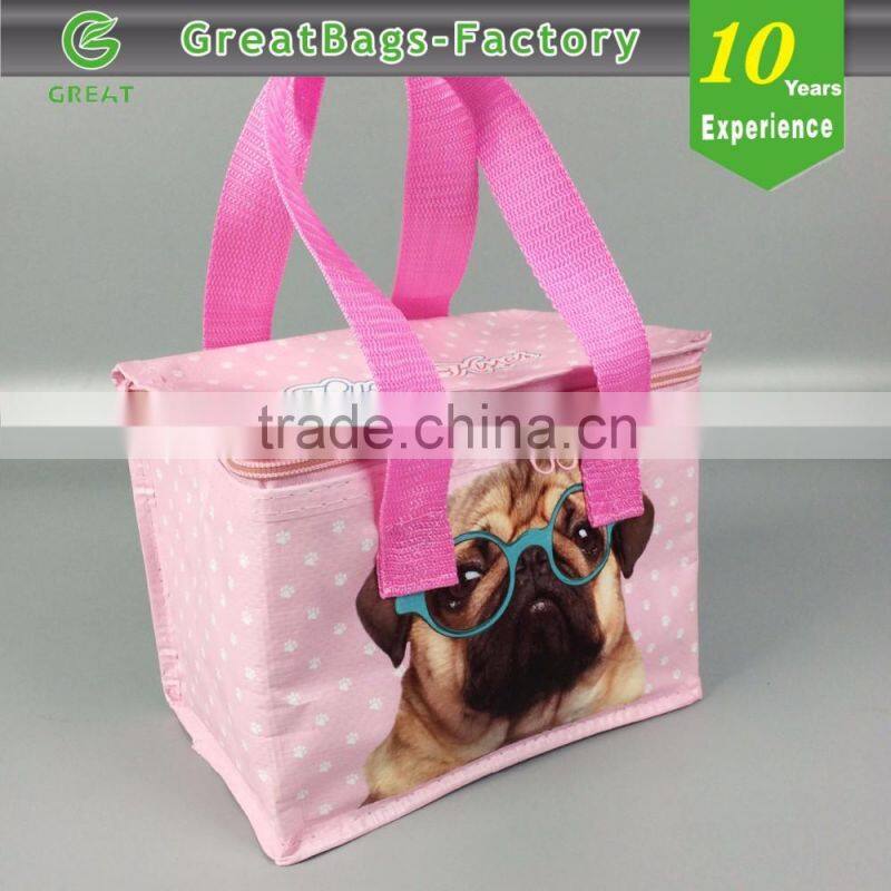 Promotional Two-tone color lunch bags for adults