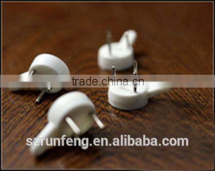 White seamless invisible nails