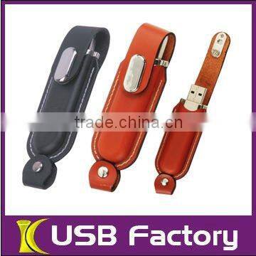 leather brand usb flash drive 2GB 4GB 8GB 16GB