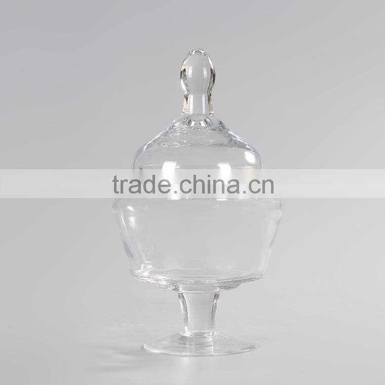wide mouth glass storage jar,kitchenware storage glass jar