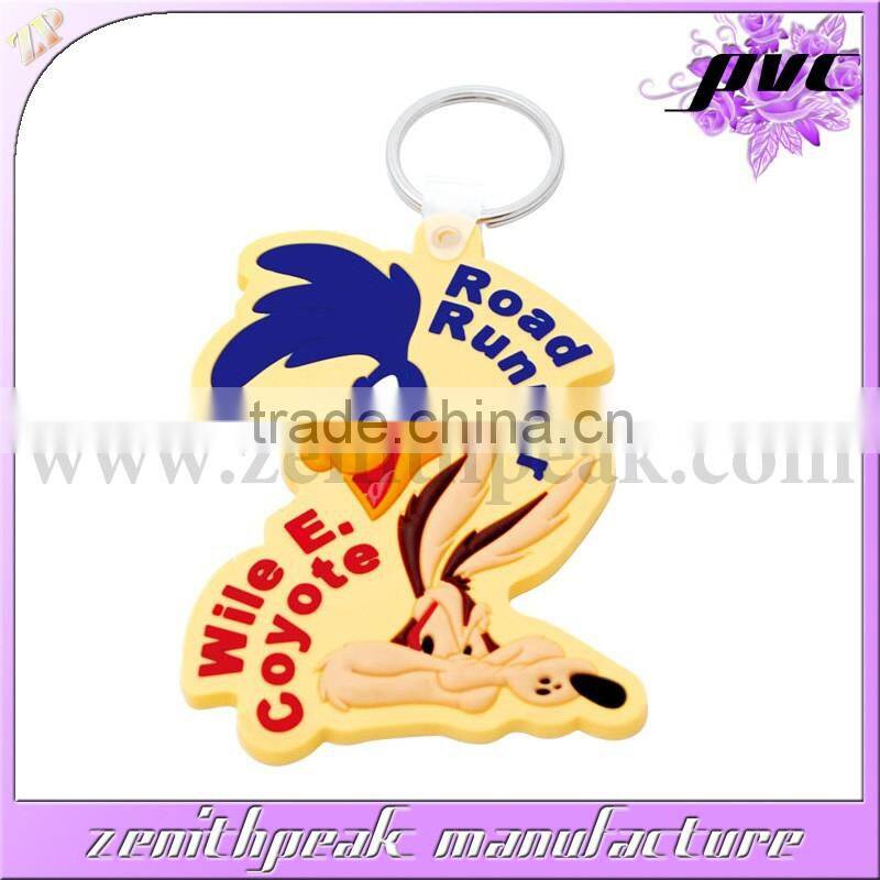 2016 Promotional gifts rubber PVC animal keychain/PVC animal keyring/PVC animal keyholder
