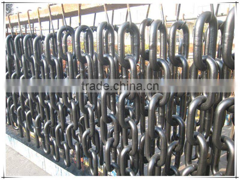 Standard Type Welded Q235 Mild Steel Chain for ship