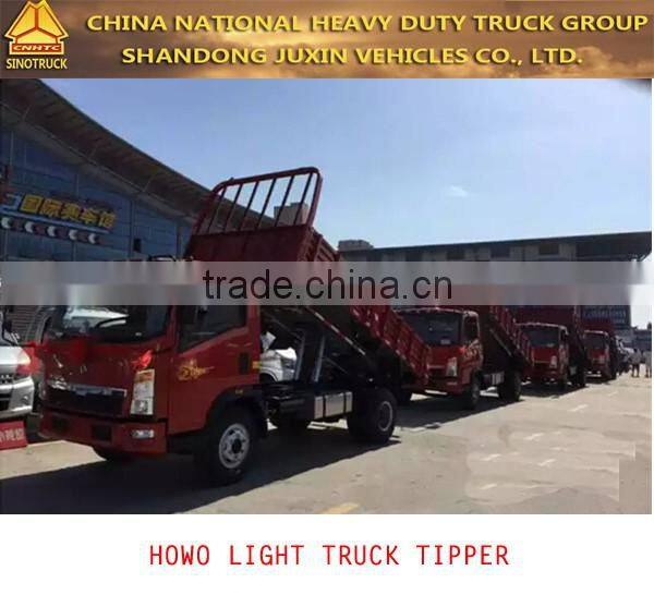 howo Light truck tipper truck