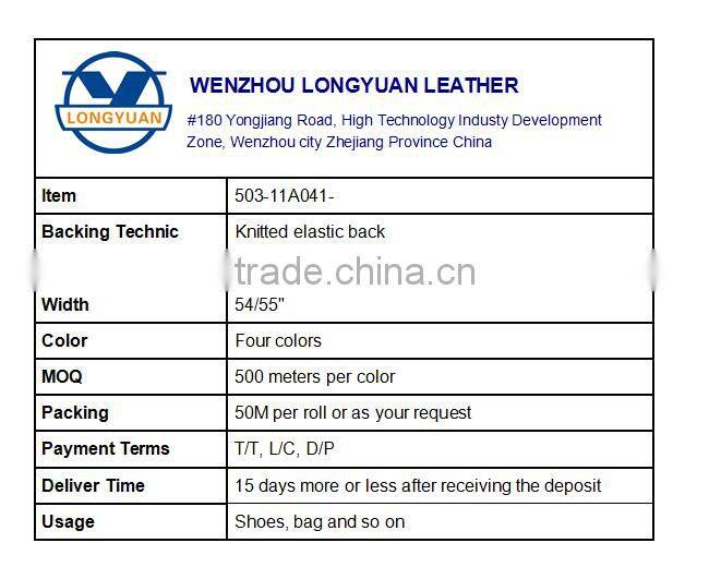 Textile Shoe Materials Shoes Upper and Lining Leather