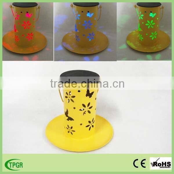 Garden decoration solar led light polyresin owl solar light